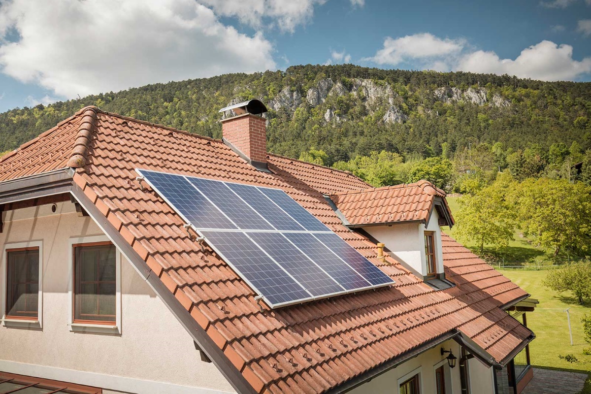 PV-Anlage am Dach